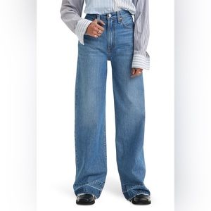 Levi’s Ribcage Release Hem High Waist Wide Leg Jeans